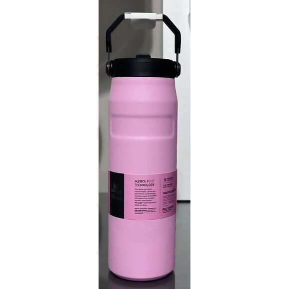 MESSI X STANLEY AEROLIGHT ICEFLOW FLIP STRAW 2.0 BOTTLE, 24 OZ- MESSI GOAT PINK - Picture 3 of 6